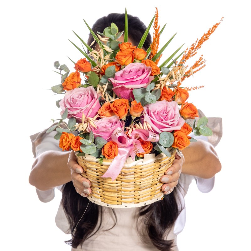 Color Harmony Kasımpatı Sepeti