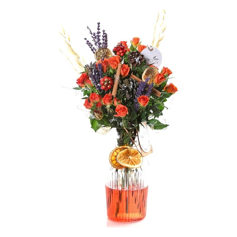 Christmas Paradise Çiçek Vazosu Kokina